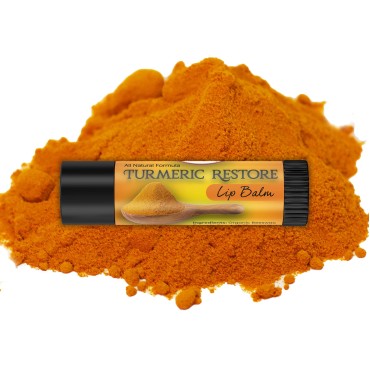 Turmeric Lip balm (3 Pack) Certified Organic & Veg...