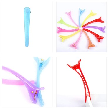 UPINS 30PCS Colorful Duck Billed Hair Clips Alliga...