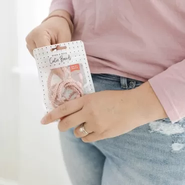 Ryan and Rose - Cutie Bands - Elastic Hair Ties (Pink)