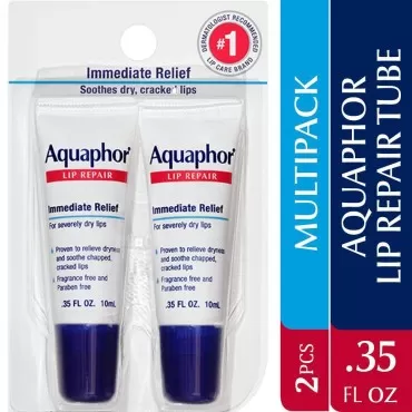 Aquaphor Lip Repair - Soothe Dry, Chapped Lips - T...