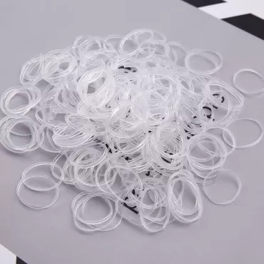 3200 PCS Baby Girl's Kids Clear Hair Holder Hair T...