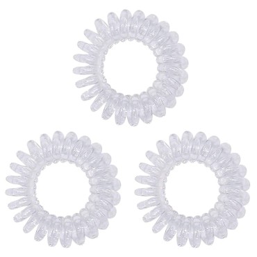 WHITEBRIDGE 9PCS TPU Crystal Clear Spiral Colorful...