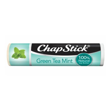 ChapStick Green Tea Mint 100 Percent Natural Ingre...