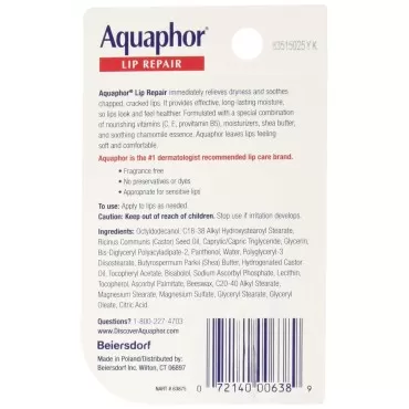 Aquaphor Lip Repair 0.35 oz (Pack of 8)...