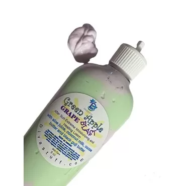 Diva Stuff After Sun Nourishing, Healing and Moisturizing Cream, No Peel, Green Apple and Grape Scent, 8 oz