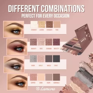 Best Pro Eyeshadow Palette Makeup - Matte Shimmer ...
