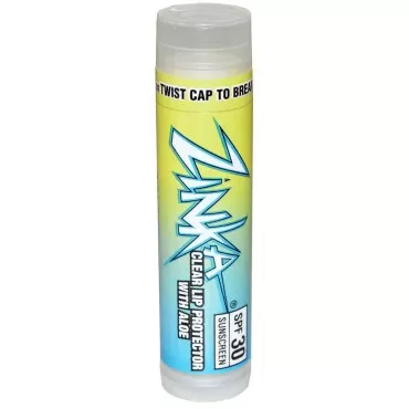 Zinka Clear Lip Protector With Aloe SPF 30 Sunscre...