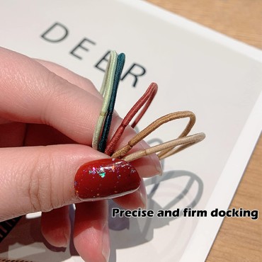 YAWALL Hair Ties 80 Count, Ponytail Holders, Hair ...