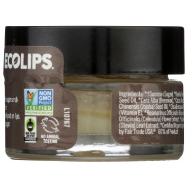 Ecolips Ecolips Organic Lip Scrub, Vanilla Bean, 0...