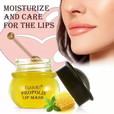 WEIDA SIGN 2Pcs Lip Mask,Bee Balm Lip Balm Honey P...