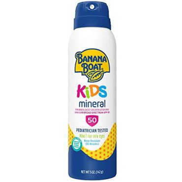 Banana Boat, Mineral Kids Sunscreen C-Spray - SPF 50, 5 Ounce