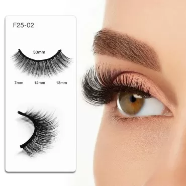 Self Adhesive Eyelashes(5 Pairs), Reusable, Natural Look, Self Sticking No Glue Lashes for Women, Five Styles False Eyelashes Kit