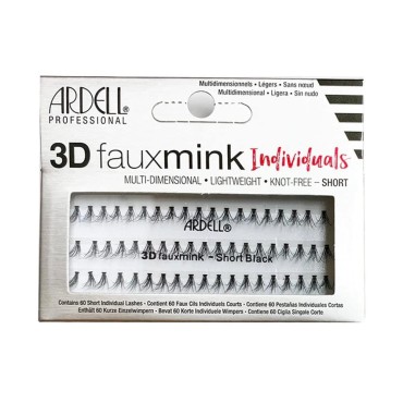 3D Faux Mink Individuals Short...