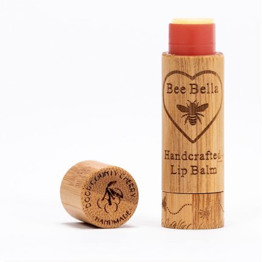 Bee Bella Lip Balm, Cherry Scent, (3 Pack), Moistu...