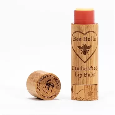 Bee Bella Lip Balm, Cherry Scent, (3 Pack), Moistu...