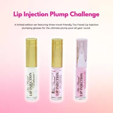 Too Faced Lip Injection Plump Challenge Instant & ...