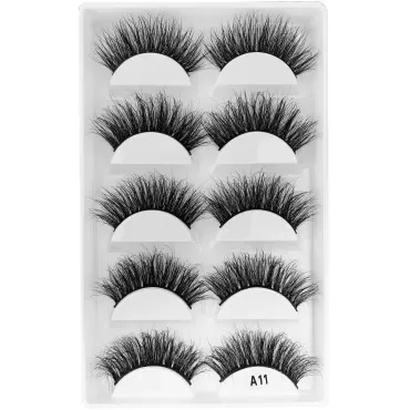 3D Mink Lashes,100% Real Siberian Mink Fur Lashes,...