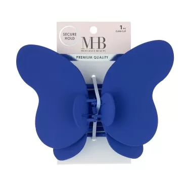 Expressions 1pc Large Butterfly Claw Clip - Premium Aesthetic Soft-Touch Claw Clips, Large Claw Clips For Thick Hair, Butterfly Hair Clips For Women