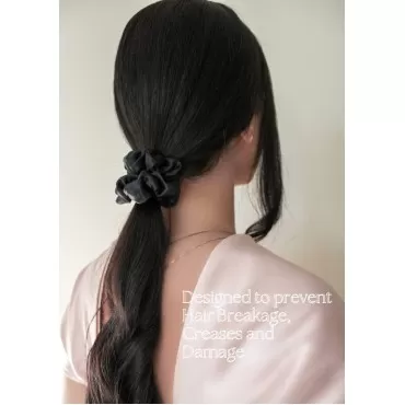 VÉNERA 100% Pure 22 Momme Mulberry Silk Scrunchie ...