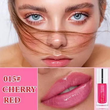 BKPPLZP Lip Glow Oil,Hydrating Plumping Lip Tint L...