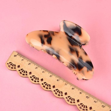 2PCS Acetate Hair Claw Banana Clips Tortoise Barre...