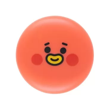 The Crème Shop | BT21 Baby - TATA Macaron Lip Balm - Strawberry Milk (Strawberry Tinted)