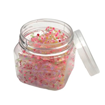 SEVENHEAD Hair Elastic Bands 200Pcs Multi Color Ha...