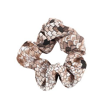 4 Pack Snake Print Hair Scrunchies Animal Print Sl...