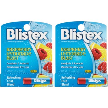 Blistex (2 PACK) Raspberry Lemonade Blast Lip Balm...
