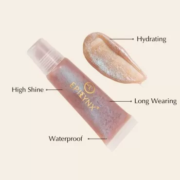 EpiLynx by Dr. Liia Fun Colors Vegan Lip Balm - Lightweight, Moisturizing Formula for Hydration and Long Lasting Wear - Allergen Free for Sensitive Skin - Mysterious Shimmer