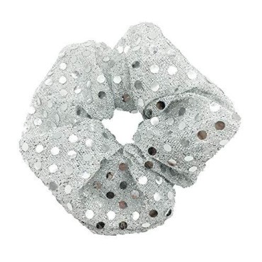 4 Pcs Sequins Christmas Hair Scrunchies Hair Bobbl...