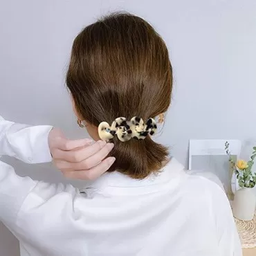 Womens Hair Barrettes French Swirl Tortoise Hair B...
