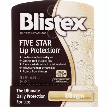 Blistex Five Star Lip Protection SPF 30 0.15 oz...