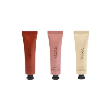 MARA - Natural Sea Silk Lip Balm Trio With Algae + Moringa | Clean, Non-Toxic, Plant-Based Skin Care (3-Piece Value Set)