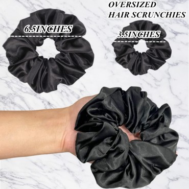 YANRONG 16CM/6.3 Inch Oversize Hair Scrunchies For...