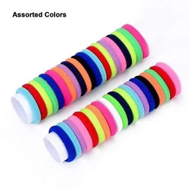 100 Pieces Elastic Hair Ties Mini Hair Bands Tiny ...