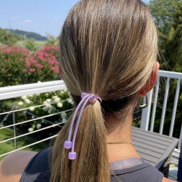 Pulleez Patented Adjustable Sliding Ponytail Holde...