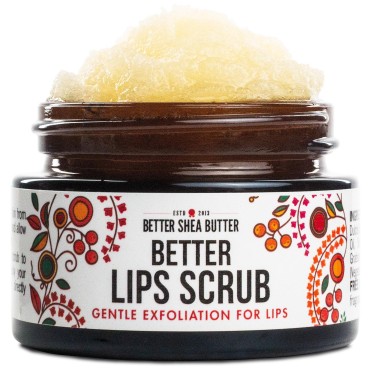 Sugar Lip Scrub - Gentle Exfoliator - Leaves Lips ...