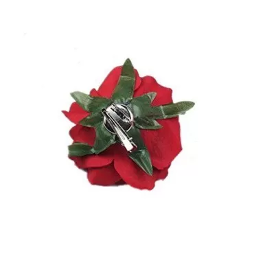 WOIWO 2 Pieces Rose Flower Hairpin Flower Pin Up F...