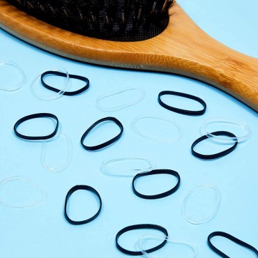Mini Elastic Hair Ties for Women, Teens, and Girls...