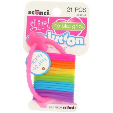 Scunci Hair Accessories Girl Evo Ponytailers, 0.6 ...