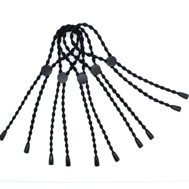 NEW 5PCS Afro Puff Ponytail Ties Adjustable Hair T...