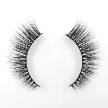 EDA LUXURY BEAUTY DREAMY 3D Faux Mink False Eyelashes - Natural Look Lashes, Full Volume, Extra Long Eyelash Extensions - Eye-Lifting, Winged Cat Eye Effect Fake Eyelashes - Vegan & Cruelty-Free