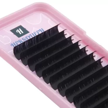 Individual Eyelash .15 C Curl D Curl Professional Salon Tray Silk Lash Russian Volume Lash Extensions Faux Mink False Lash Individual Classic Semi Permanent Eyelash Extensions .07 .10 .20 J B