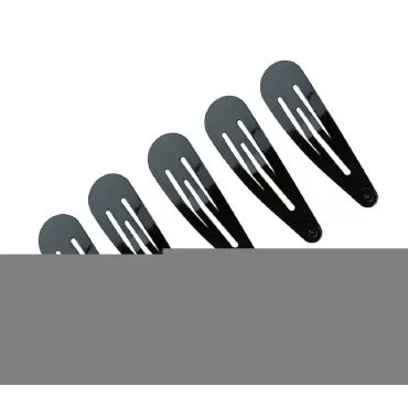 Goody Colour Collection Contour Clips, Black and brown clips, 6 Count (Pack of 3)
