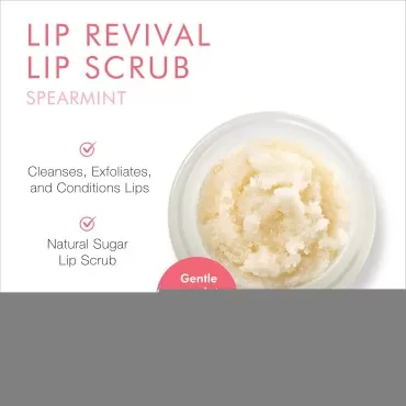 Beauty For Real Lip Revival, Spearmint - Exfoliati...