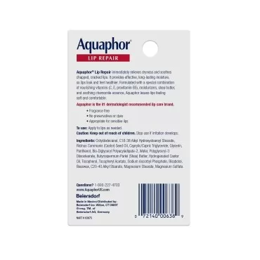 Aquaphor Lip Repair Dry, Chapped Lip Balm, 0.35 oz...