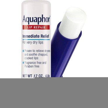 Aquaphor Lip Repair Stick - Soothes Dry Chapped Li...