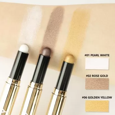 FIBOTY Eyeshadow Stick, Eye Shadow Pencil,Pearl White