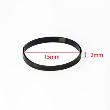 minihope 1200 hair rubber bands black for Women Ki...